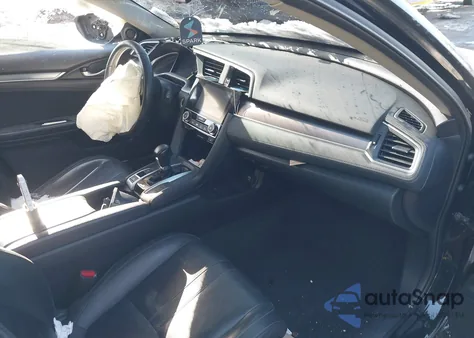 2017 Honda Civic Ex-L from USA, damaged, VIN 2HGFC1F75HH659843